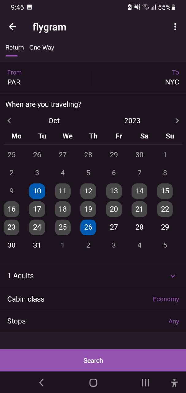GitHub - mulealem/flygram: Flygram is a flight booking application ...